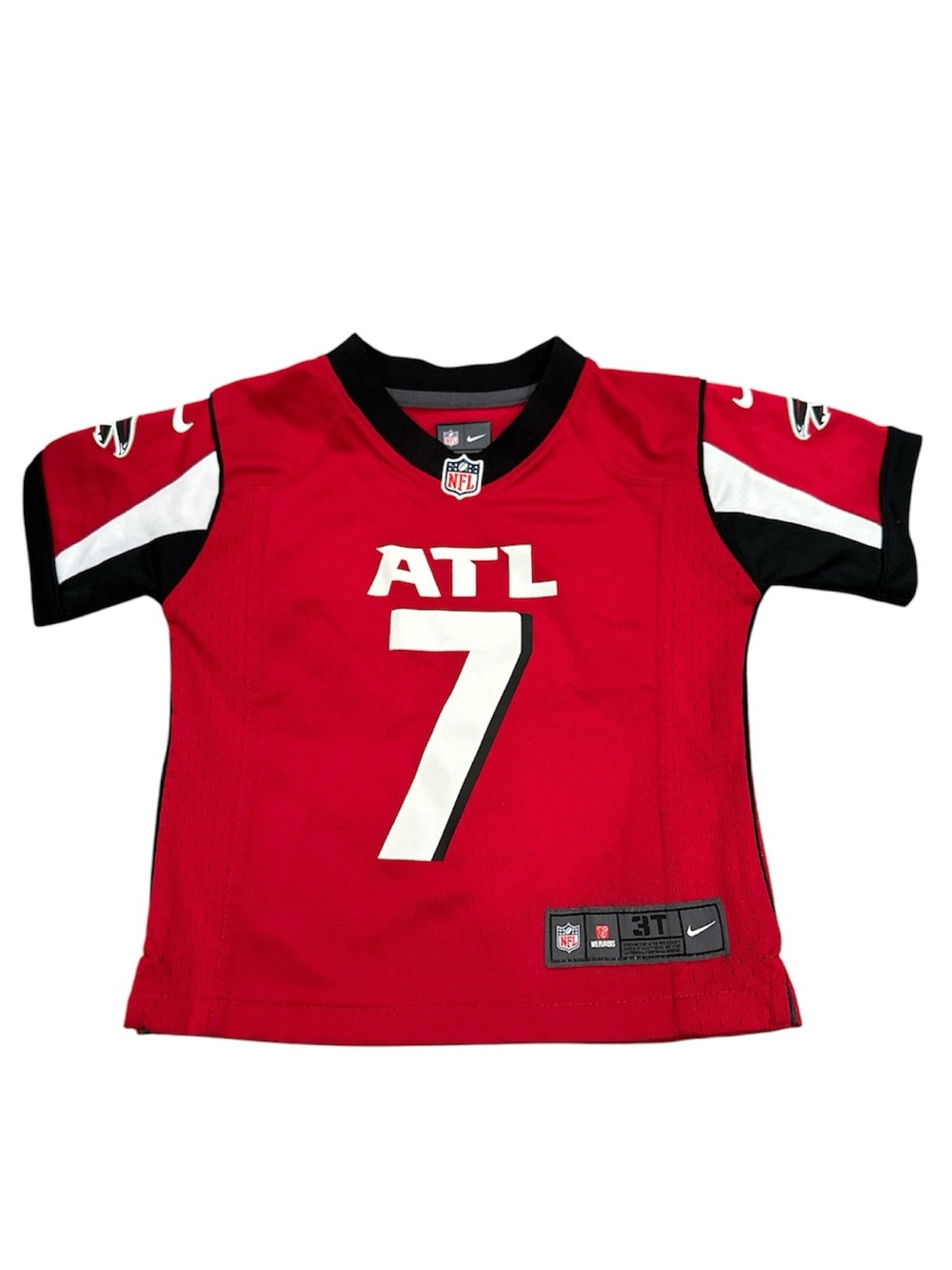 Nike Red ATL Falcons #7 Robinson Football Jersey  Black & White NFL 3T Unisex
